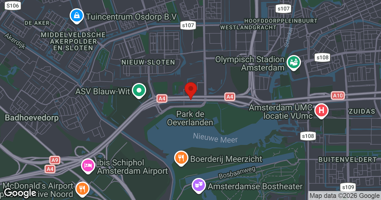 Kaart van de meldlocatie