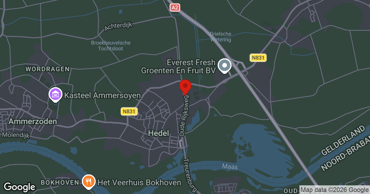 Kaart van de meldlocatie