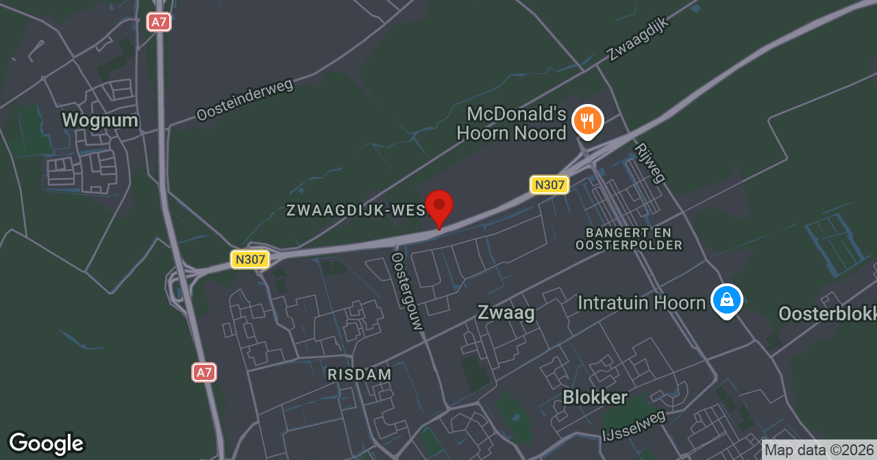 Kaart van de meldlocatie