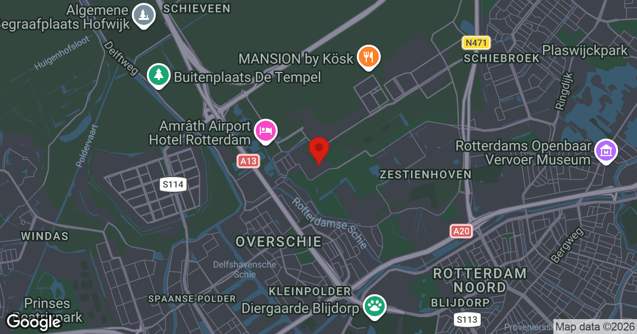 Kaart van de meldlocatie