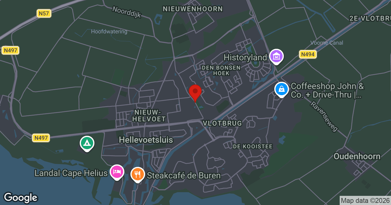 Kaart van de meldlocatie