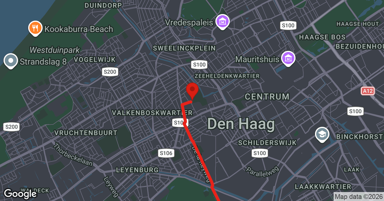 Kaart van de meldlocatie