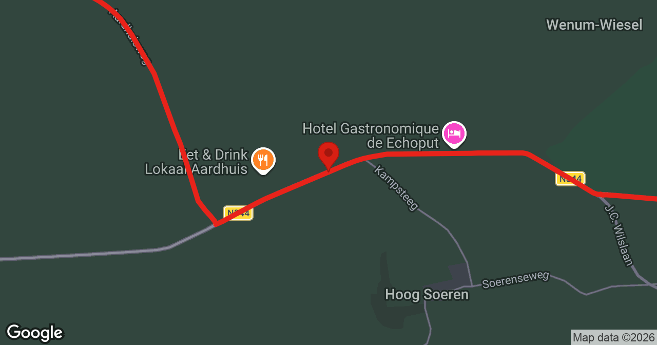 Kaart van de meldlocatie