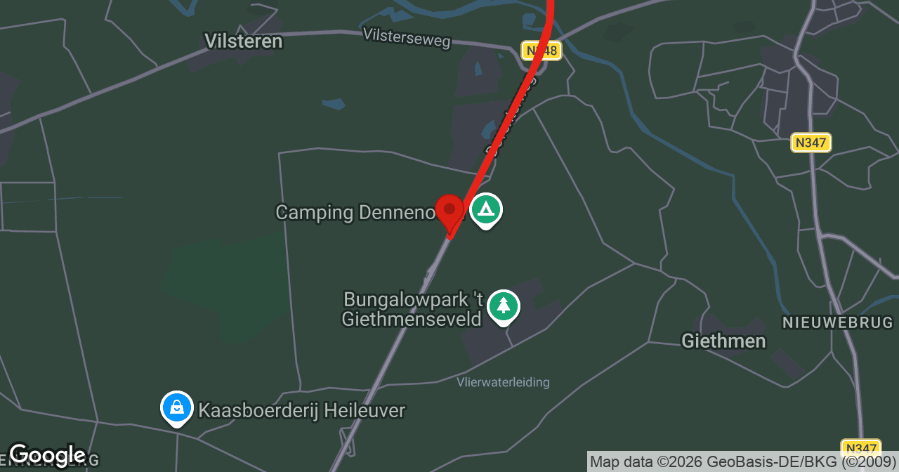 Kaart van de meldlocatie