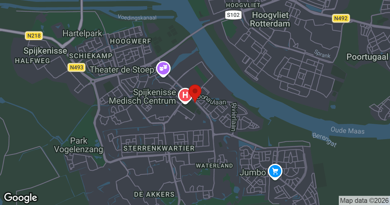 Kaart van de meldlocatie