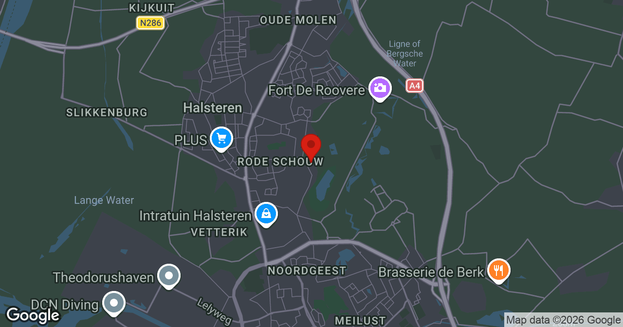 Kaart van de meldlocatie