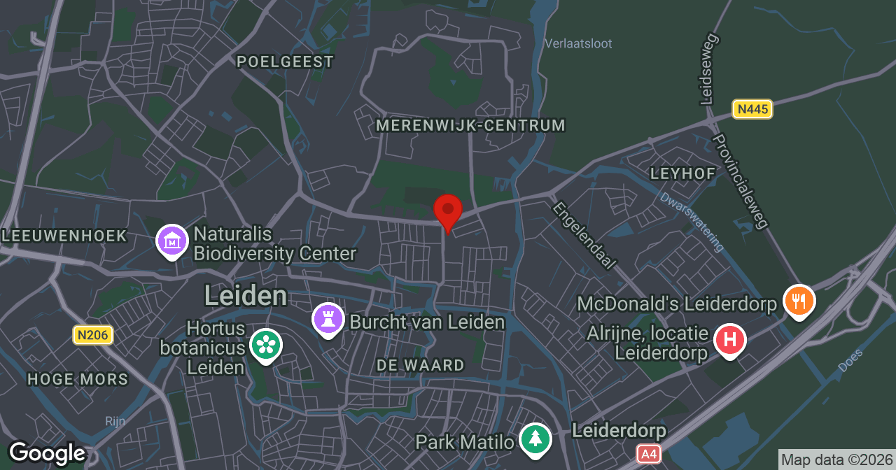 Kaart van de meldlocatie