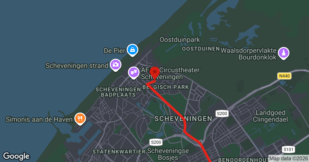 Kaart van de meldlocatie