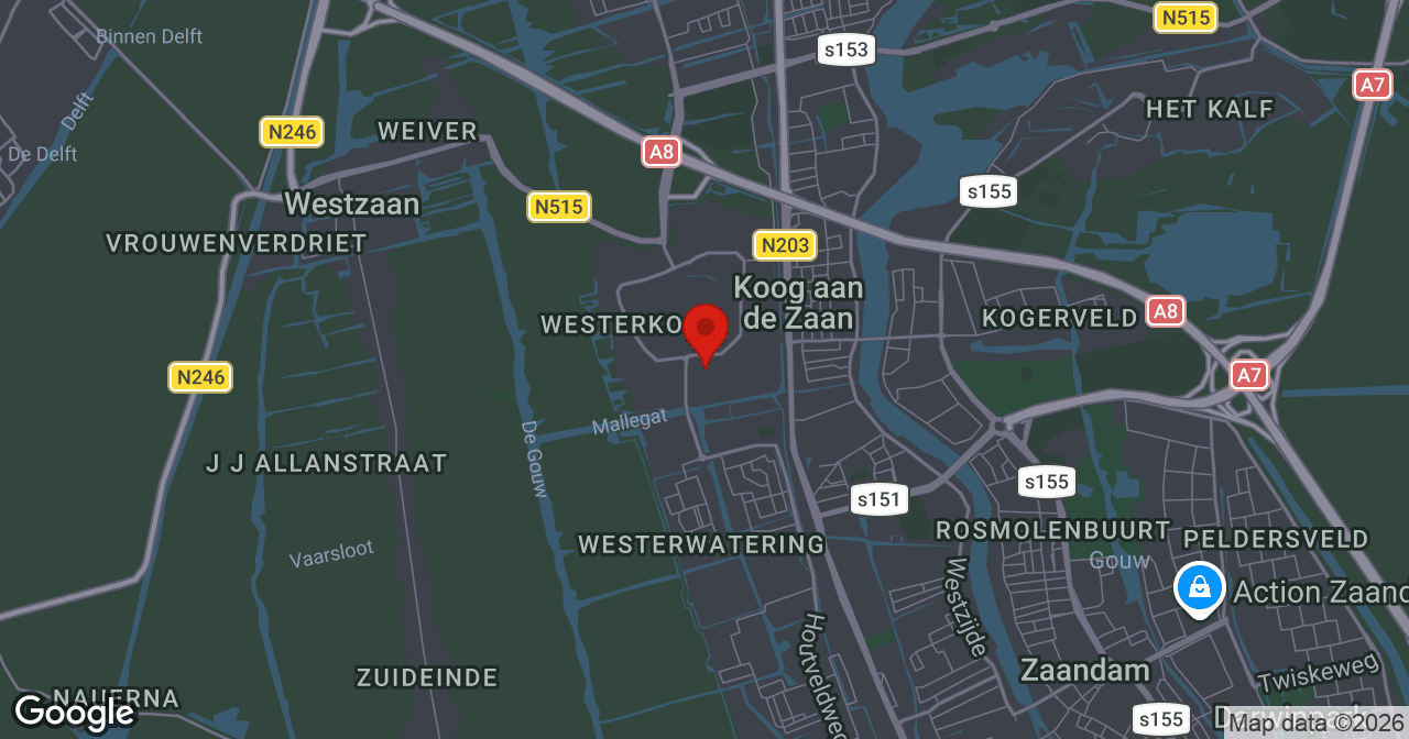 Kaart van de meldlocatie