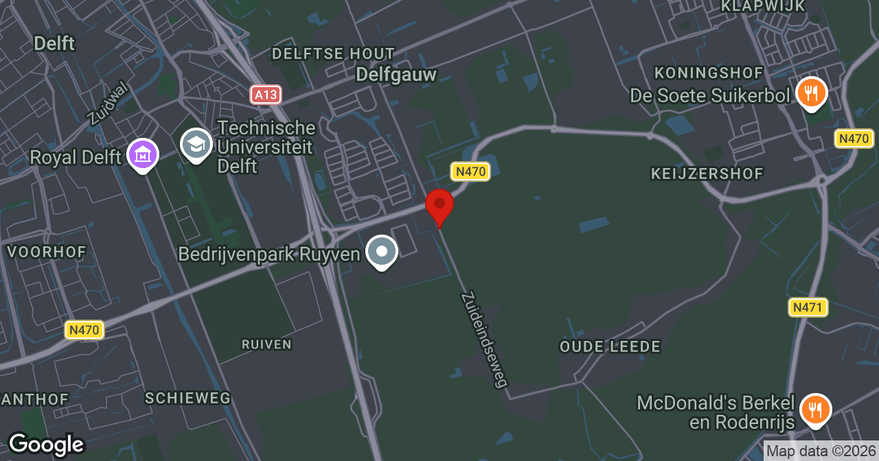 Kaart van de meldlocatie