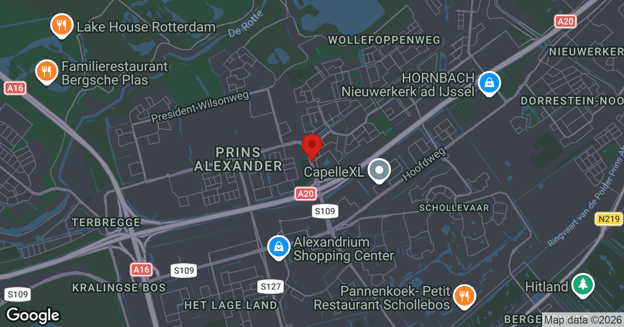 Kaart van de meldlocatie