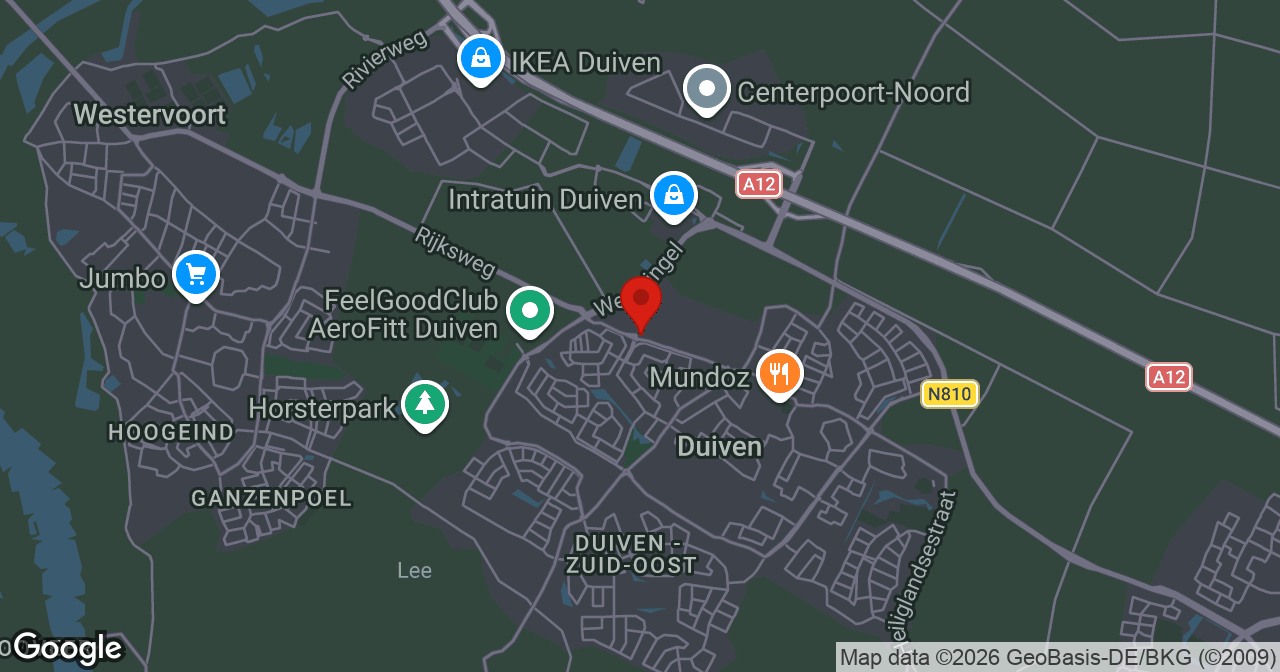 Kaart van de meldlocatie