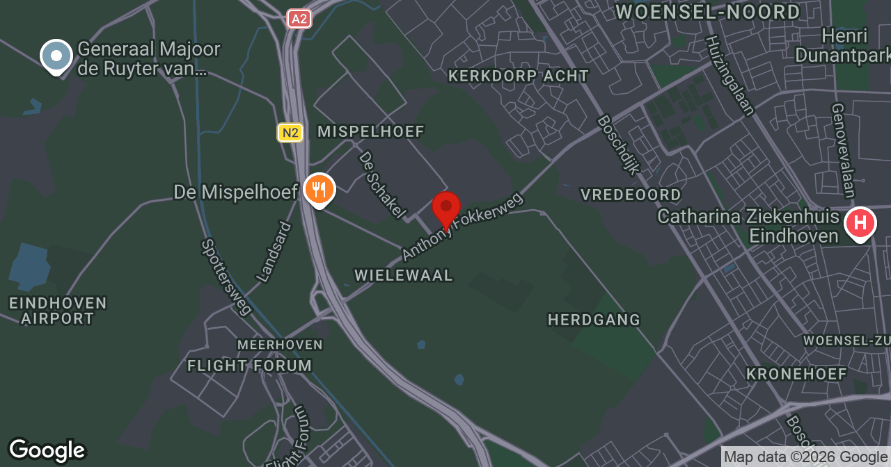 Kaart van de meldlocatie