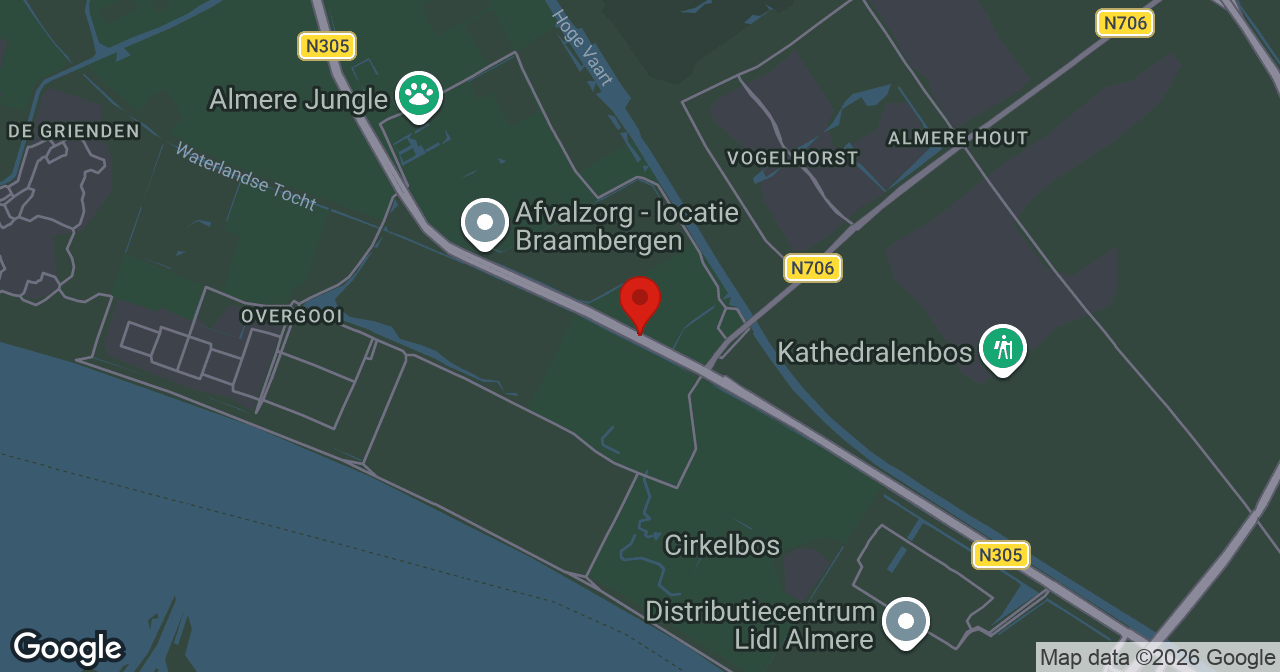 Kaart van de meldlocatie