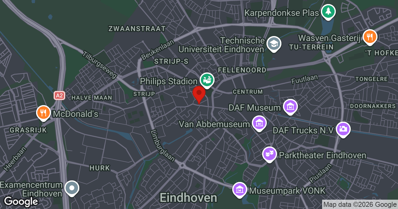 Kaart van de meldlocatie