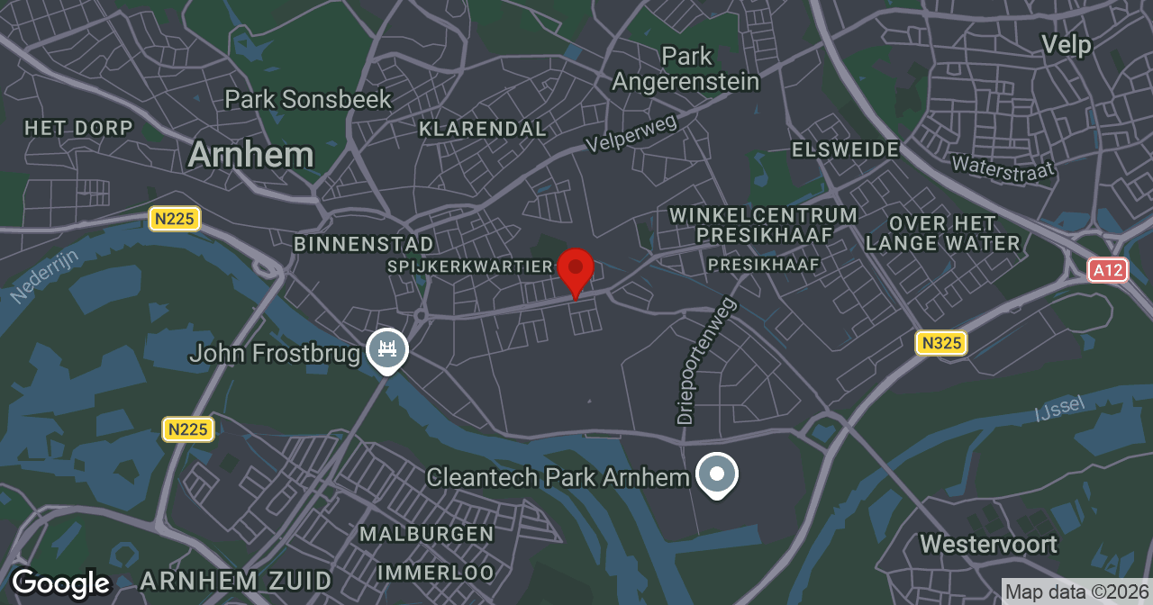 Kaart van de meldlocatie
