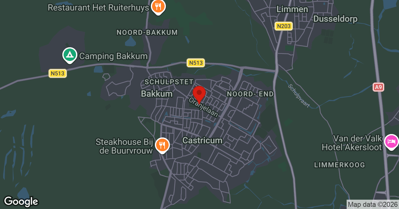 Kaart van de meldlocatie