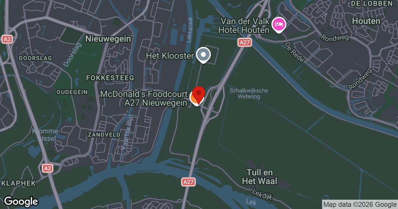 Kaart van de meldlocatie