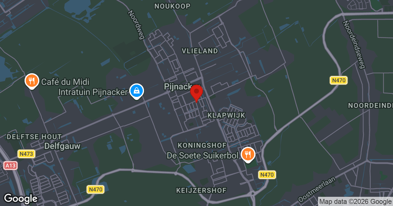 Kaart van de meldlocatie