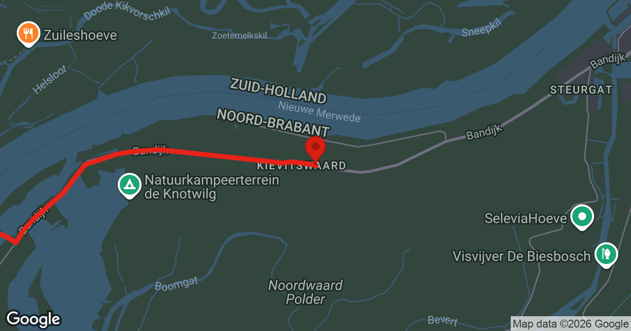Kaart van de meldlocatie