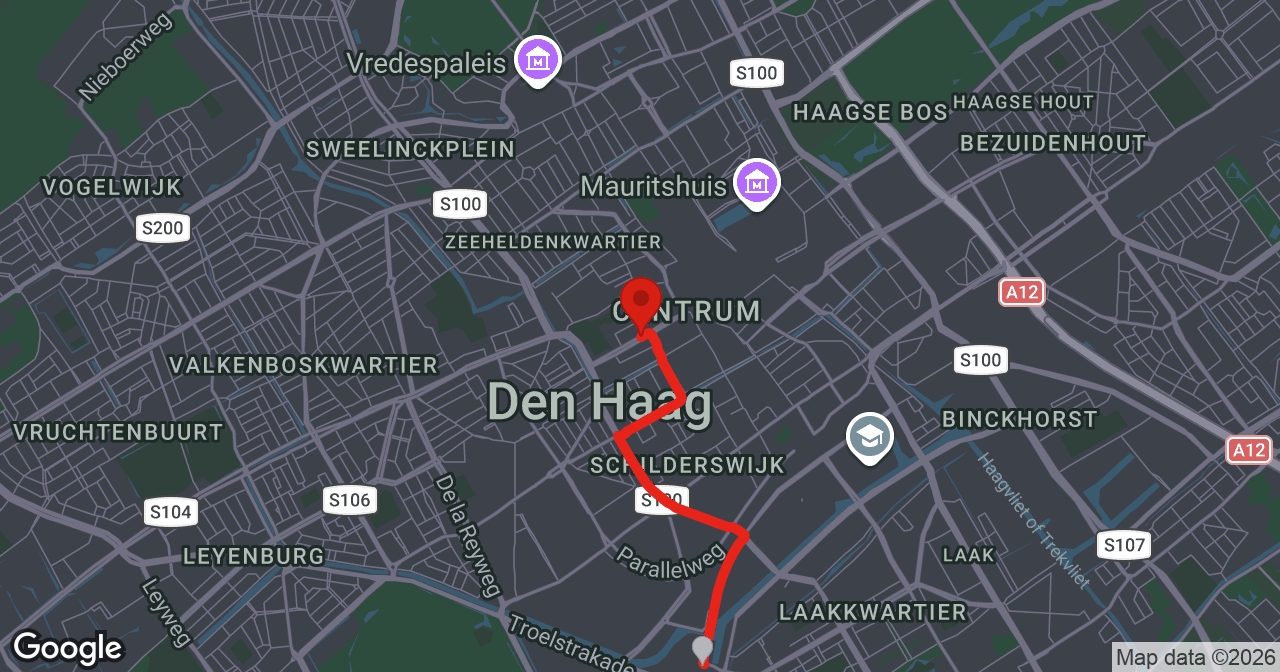 Kaart van de meldlocatie