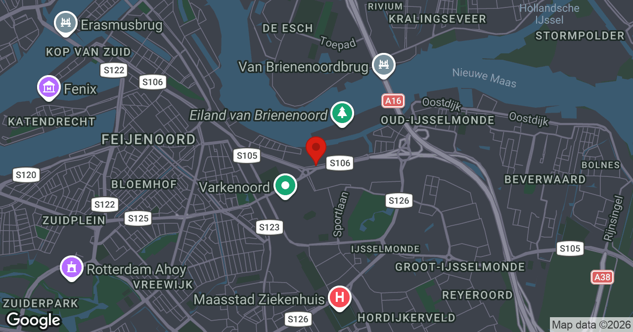Kaart van de meldlocatie