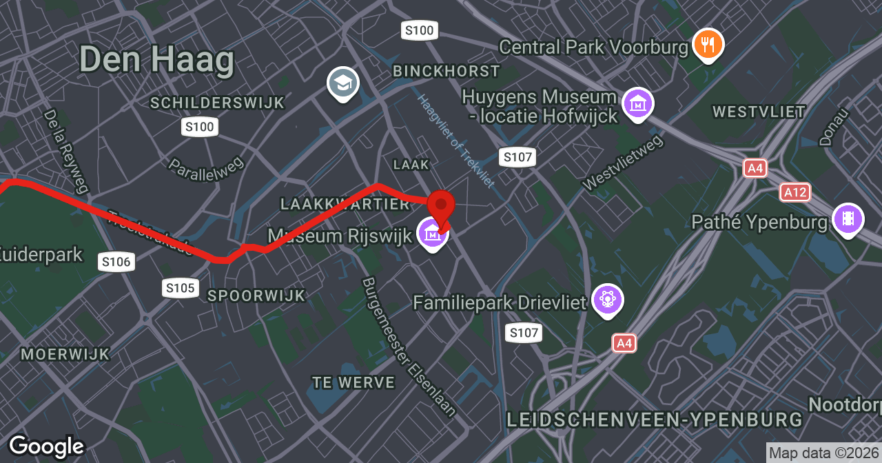 Kaart van de meldlocatie