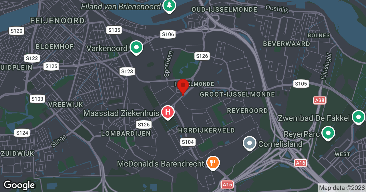 Kaart van de meldlocatie
