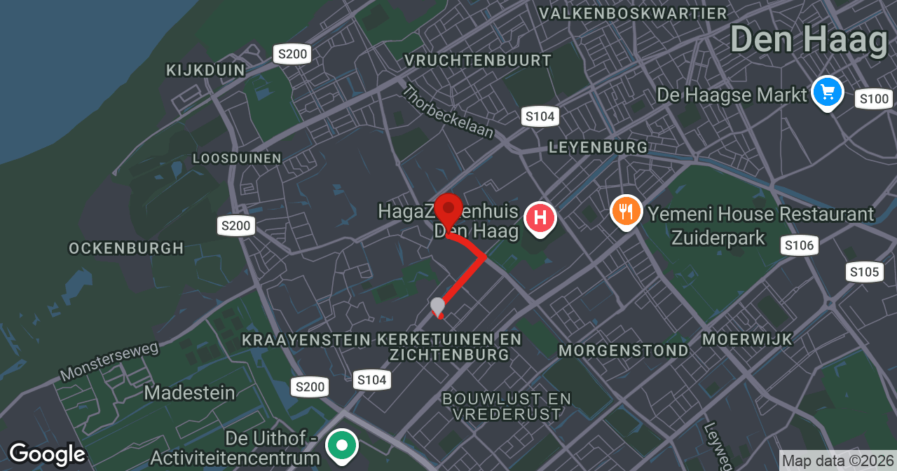 Kaart van de meldlocatie