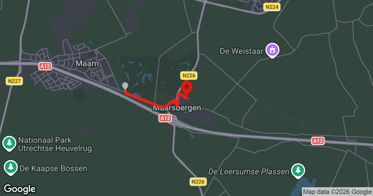 Kaart van de meldlocatie