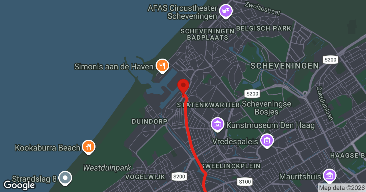 Kaart van de meldlocatie