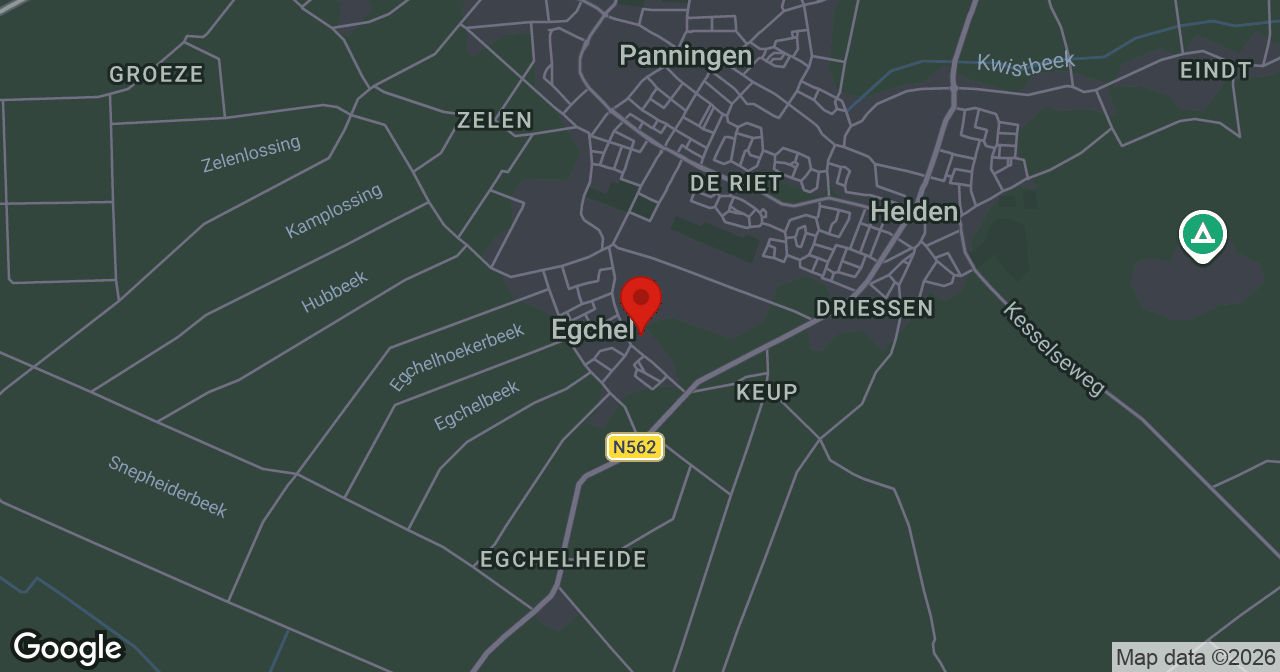 Kaart van de meldlocatie