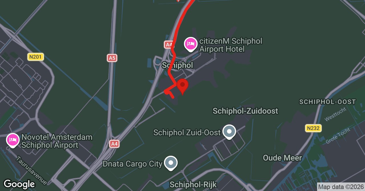 Kaart van de meldlocatie