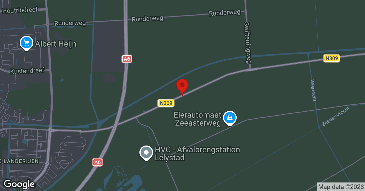 Kaart van de meldlocatie