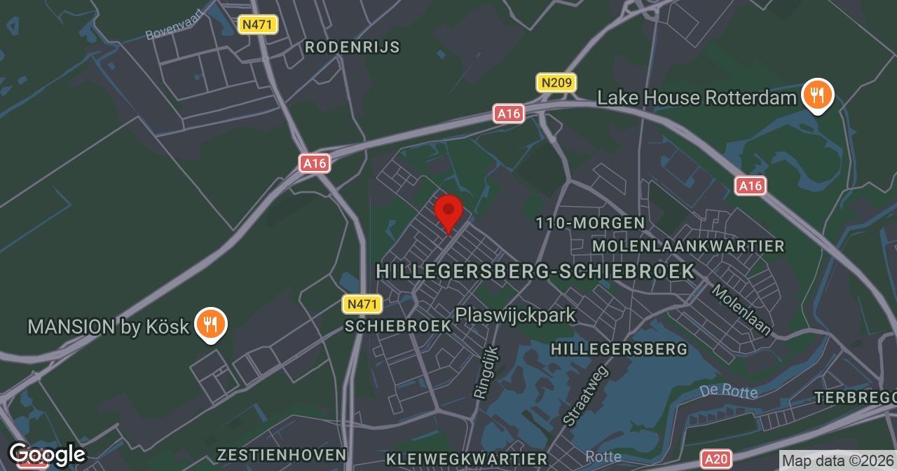 Kaart van de meldlocatie