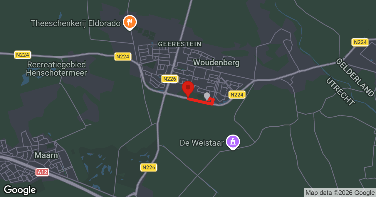 Kaart van de meldlocatie