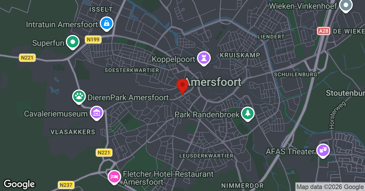 Kaart van de meldlocatie