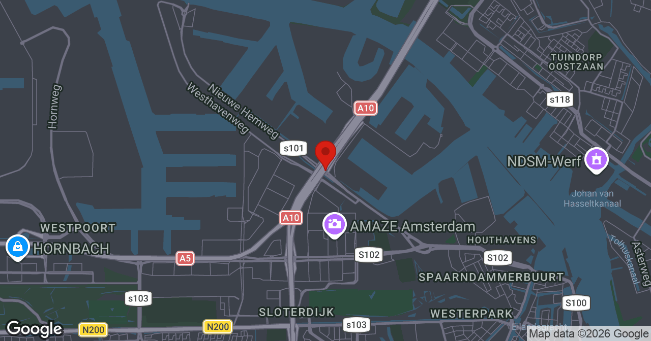 Kaart van de meldlocatie
