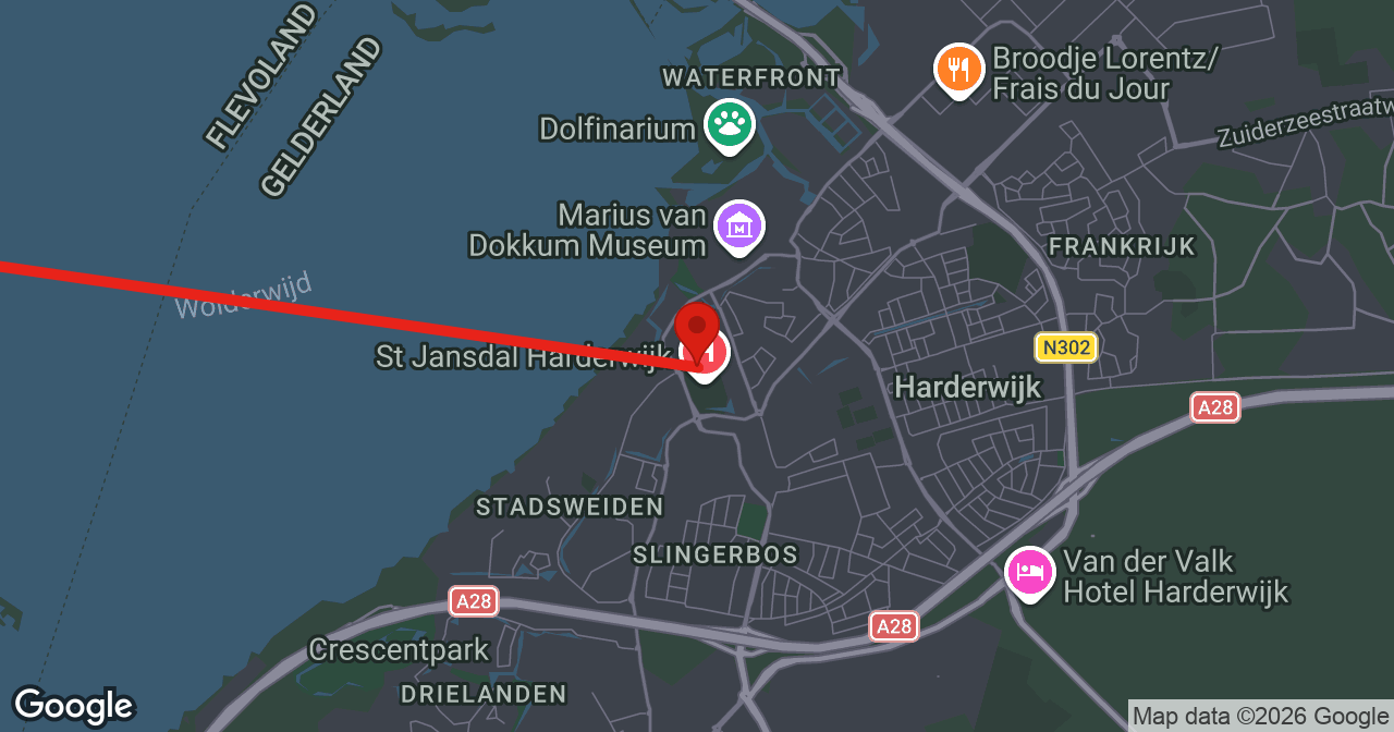 Kaart van de meldlocatie