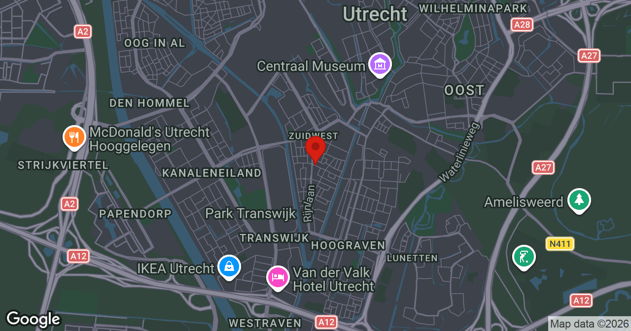 Kaart van de meldlocatie
