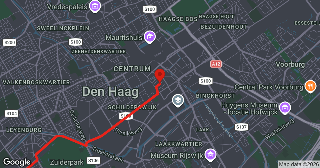 Kaart van de meldlocatie