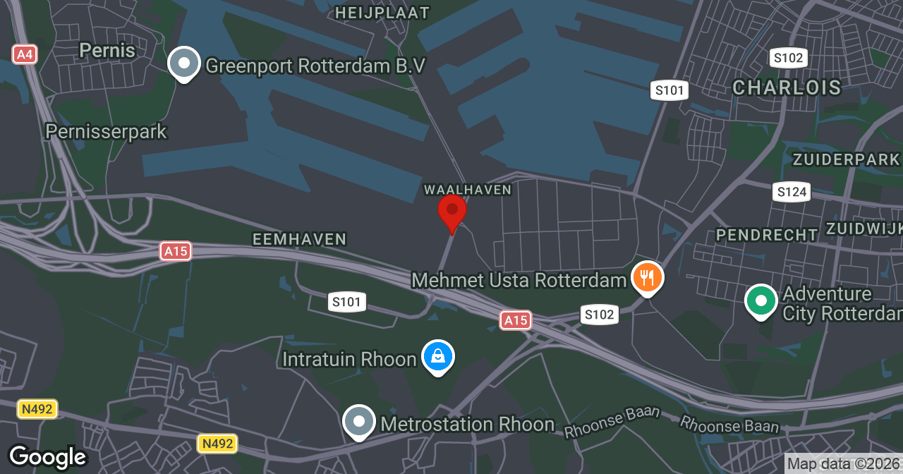 Kaart van de meldlocatie