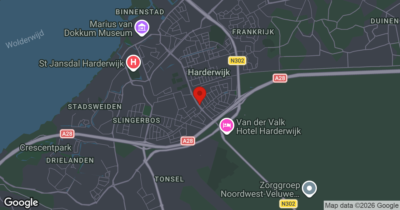 Kaart van de meldlocatie