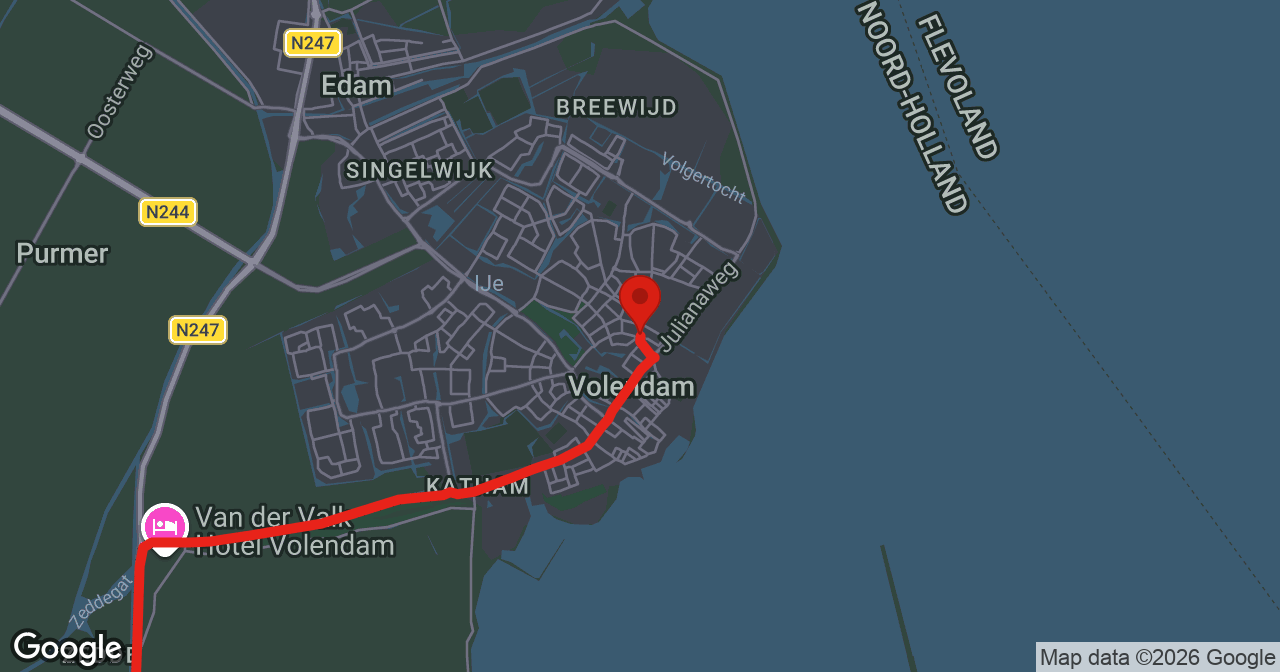 Kaart van de meldlocatie