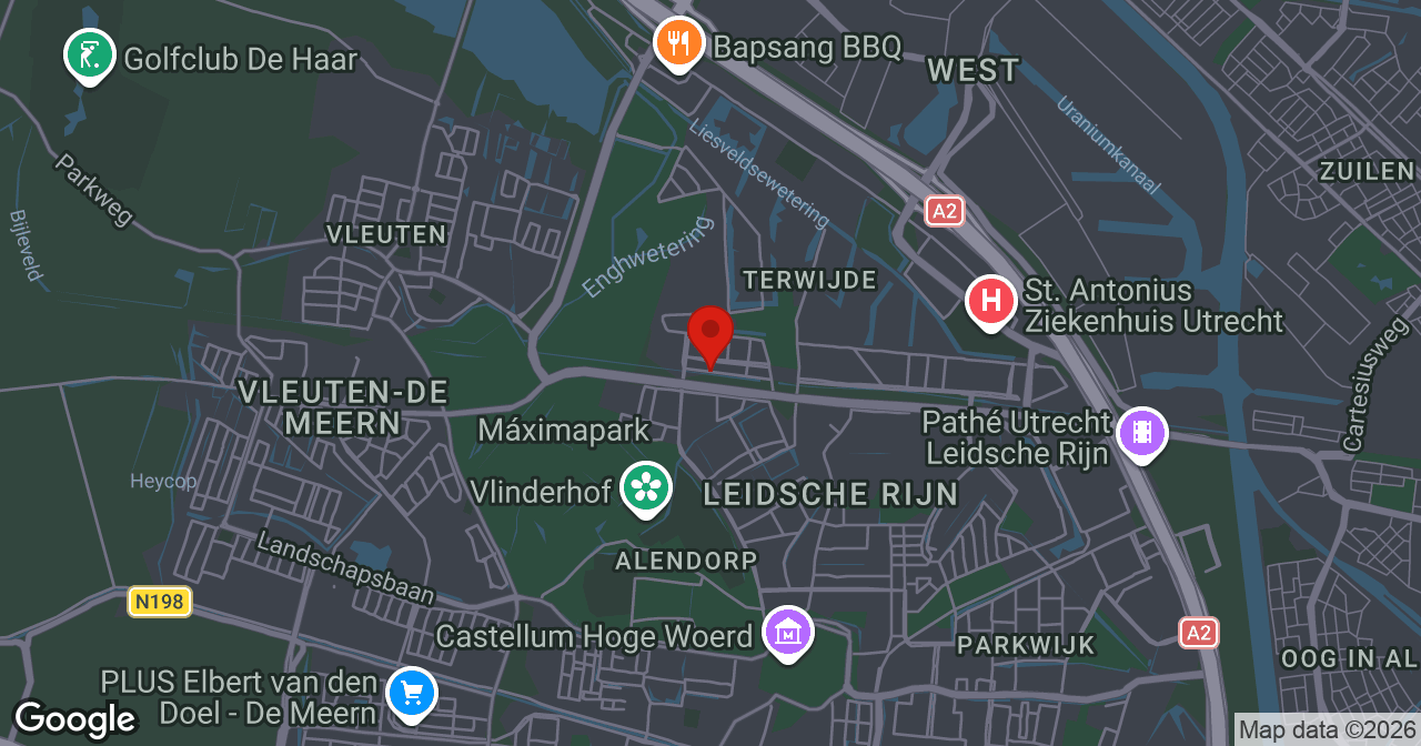 Kaart van de meldlocatie