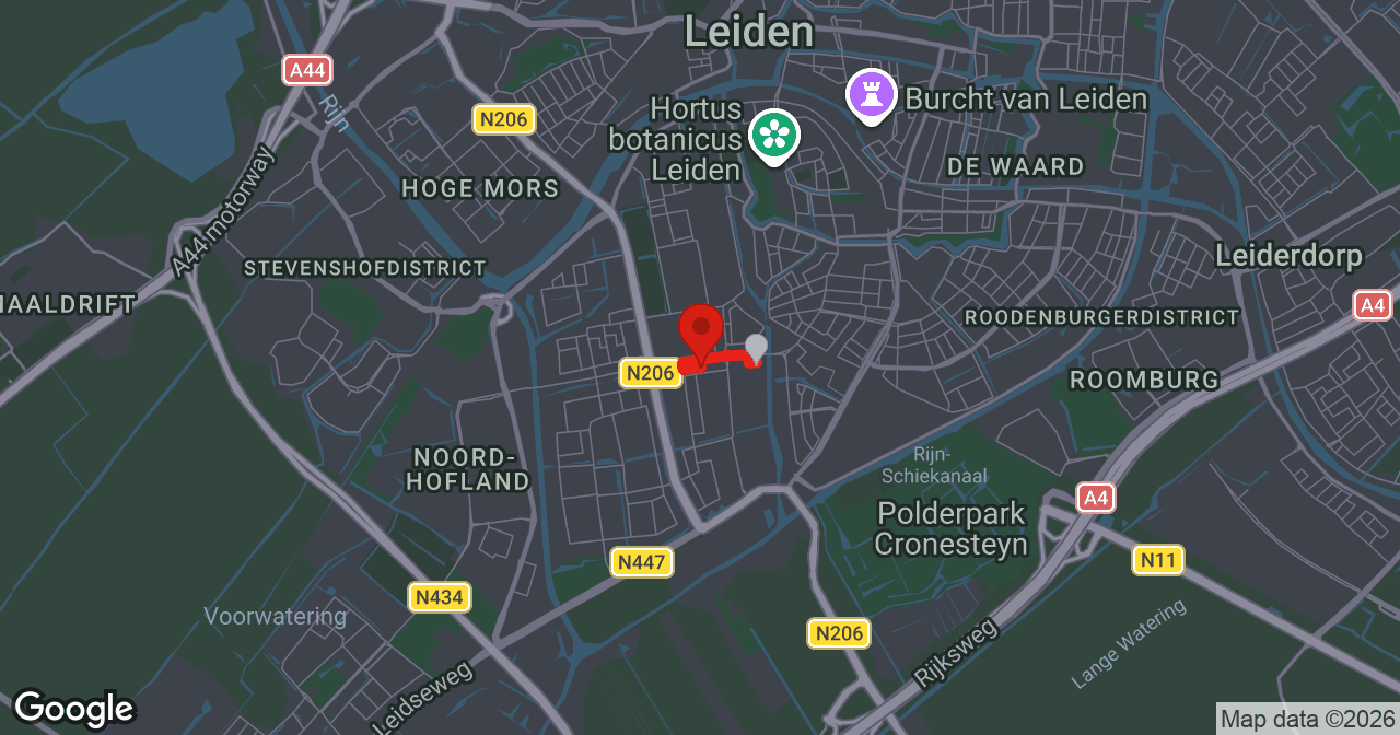 Kaart van de meldlocatie