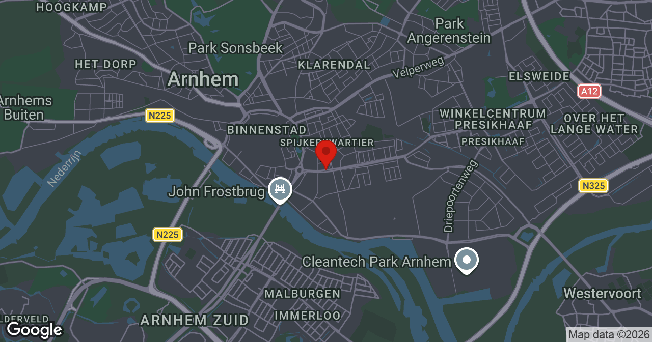 Kaart van de meldlocatie