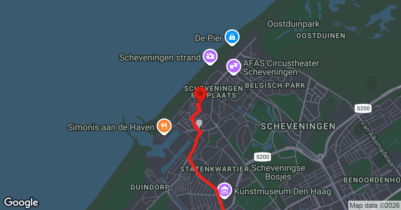 Kaart van de meldlocatie