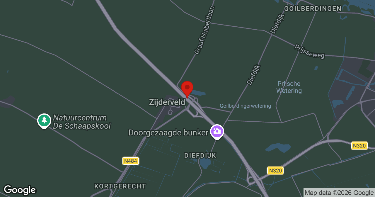 Kaart van de meldlocatie