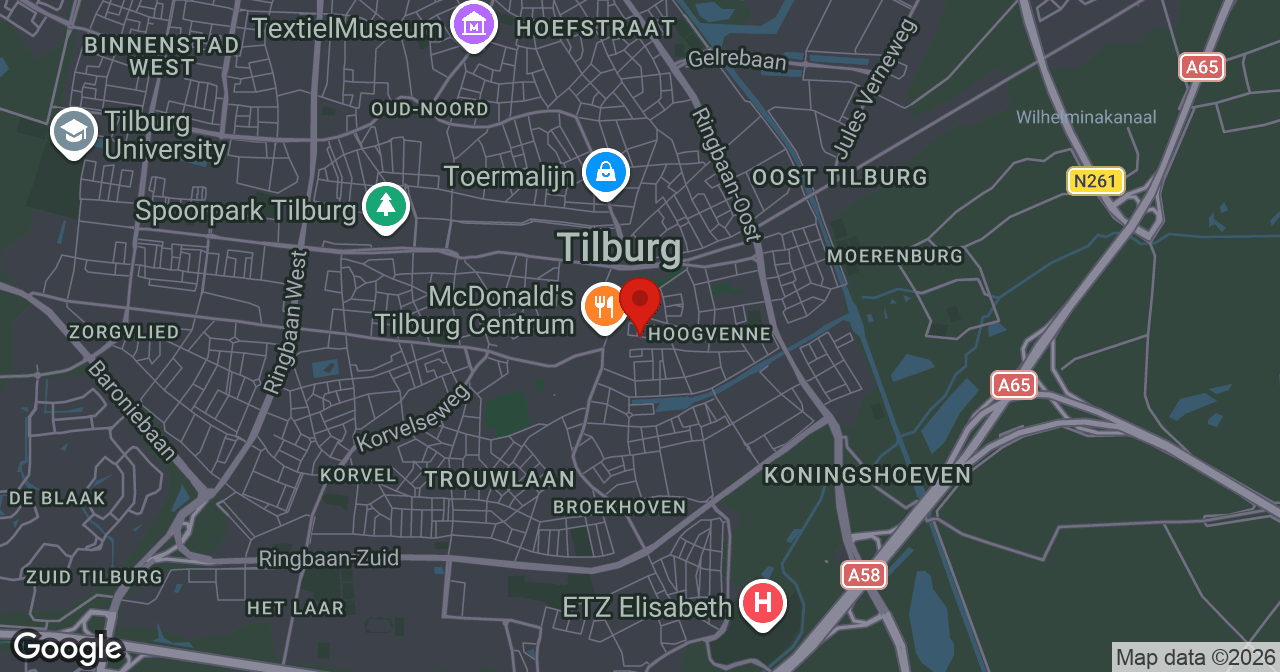 Kaart van de meldlocatie